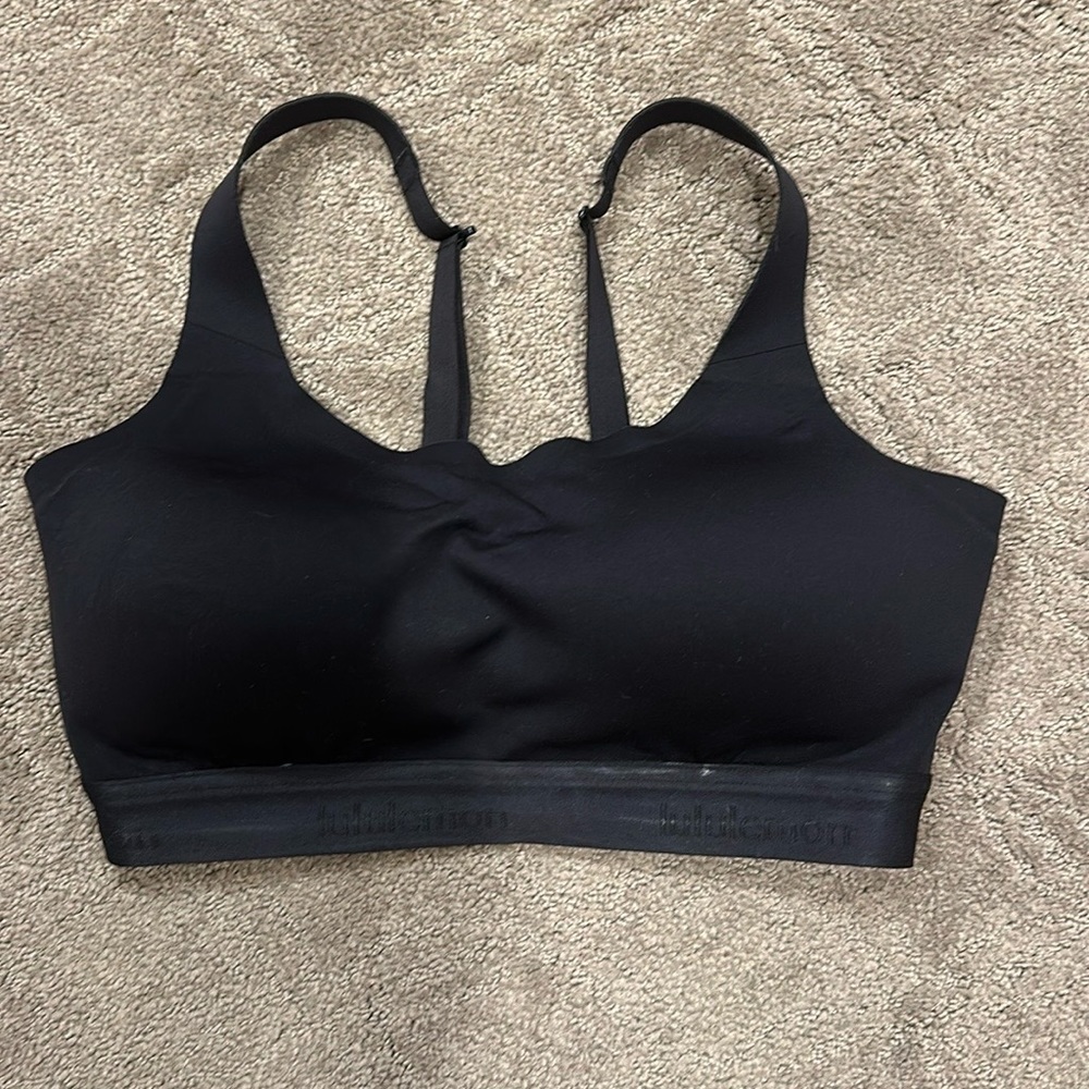 Great use condition. Lululemon black sports bra, no wiring.